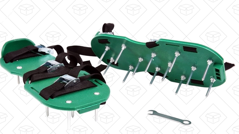 Ohuhu Lawn Aerator Shoe Spikes, $20 with code U5N8VYT4